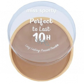 Miss Sporty Perfect to Last 10H powder 010 Porcelain 9 g