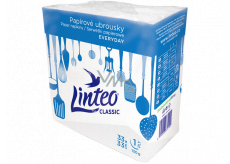 Linteo Classic white paper napkins 1 ply 33 x 33 cm 100 pieces