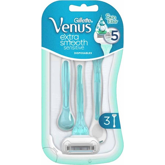 Gillette Venus Extra Smooth Sensitive 3 Pieces for Women