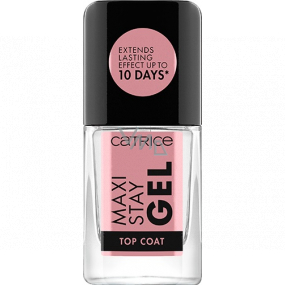 Catrice Maxi Gel Top Coat gel nail polish 10,5 ml VMD parfumerie - drogerie
