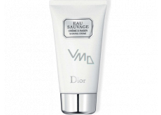 Christian Dior Eau Sauvage Shaving Creme krém na holení pro muže 150 ml