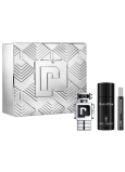 Paco Rabanne Phantom eau de toilette 50 ml + deodorant spray 150 ml + eau de toilette 10 ml miniature, gift set for men