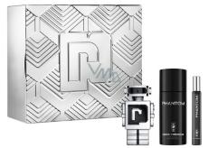 Paco Rabanne Phantom eau de toilette 50 ml + deodorant spray 150 ml + eau de toilette 10 ml miniature, gift set for men