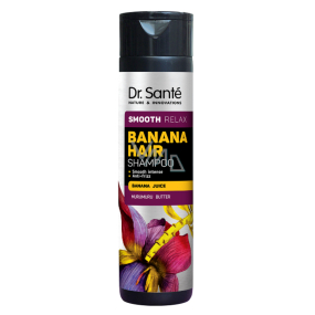 Dr. Santé Smooth Relax Banana Shampoo for smoothing hair 250 ml