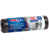 Vektex Waste bags black 9 µ, 60 litres 60 x 70 cm 20 pieces