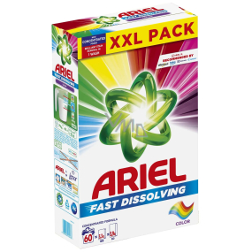 Ariel Fast Dissolving Color washing powder for coloured laundry 60 doses 3,3 kg
