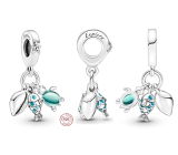 Charm Sterling Silver 925 Fish, Sea Turtle, and Shell 3-in-1, Sea Bracelet Pendant