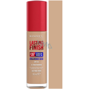 Rimmel Lasting Finish Hyaluronic Acid long-lasting moisturizing make-up 103 True Ivory 30 ml
