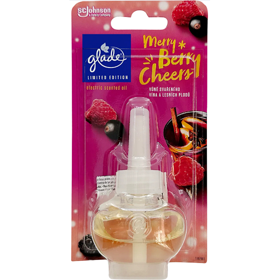 Glade Merry Berry Cheers with the scent of mulled wine and berries liquid refill for electric air freshener 20 ml