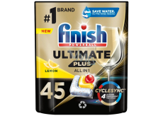 Finish Powerball Ultimate Plus Lemon All in 1 dishwasher capsules 45 pcs