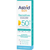 Astrid Sun OF 50+ Sensitive Sunscreen Cream, 50 ml