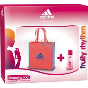 Adidas Fruity Rhythm Eau de Toilette 50 ml + bag, gift set for women