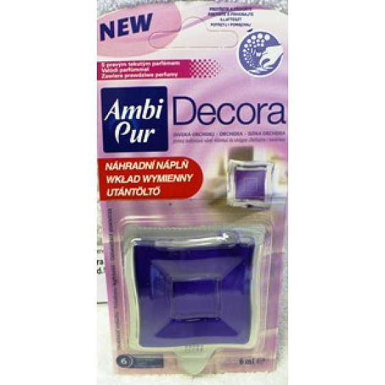 Ambi Pur Decora Wild Orchid Air Freshener Refill 6 ml