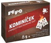 Pe-Po Kominíček chemical soot remover for chimneys and flue pipes 5 pieces x 14 g