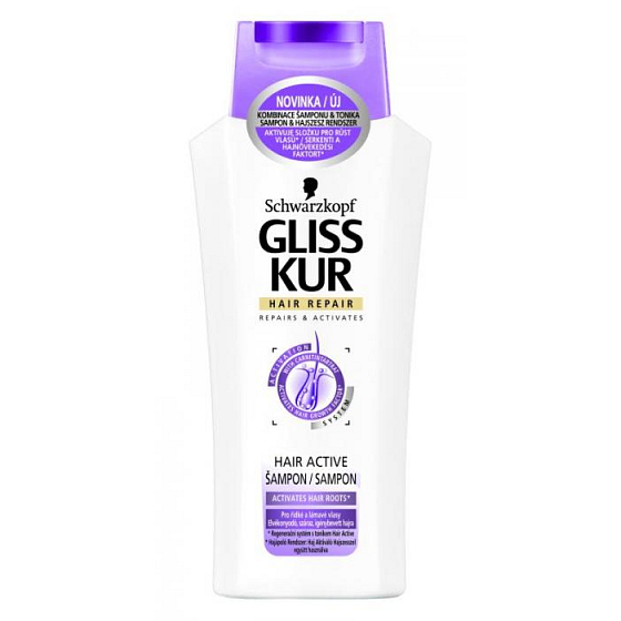 Gliss Kur Hair Active reduces hair loss shampoo 250 ml