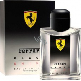 Ferrari Black Shine eau de toilette for men 125 ml