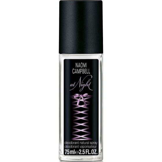 Naomi Campbell At Night perfumed deodorant glass for women 75 ml