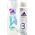 Adidas Protect Shower Gel 250 ml + Adidas Action 3 Pro Clear antiperspirant deodorant spray for women 150 ml, cosmetic set
