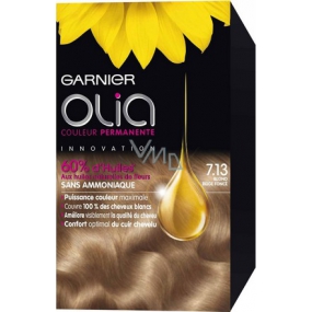 Garnier Olia hair color without ammonia 7.13 Dazzling dark blonde