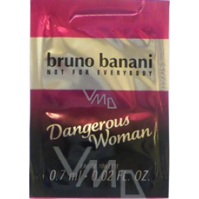 Bruno Banani Dangerous eau de toilette for women 0.7 ml, vial