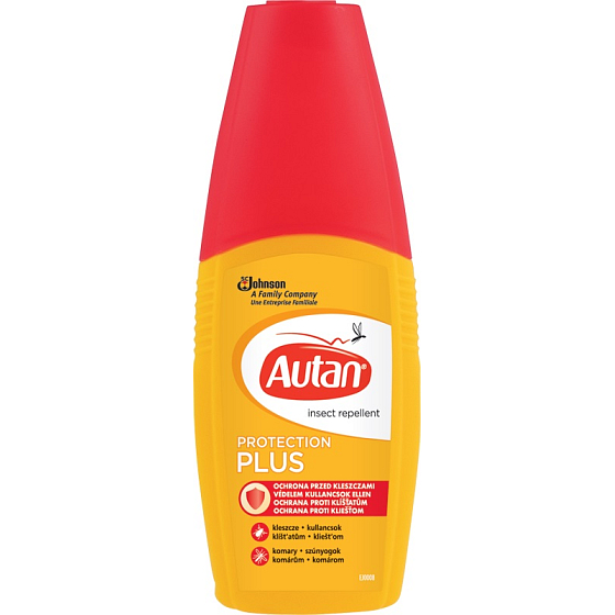 Autan Protection Plus mosquito and tick protection 100 ml sprayer