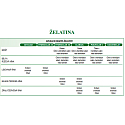 Pulviclar S edible gelatin 20 kg with a low degree of hydrolysis and high density