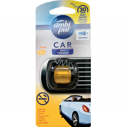 Ambi Pur (freshener/1szt + refill/7ml) - Car Aromatization Set  Anti-Tobacco