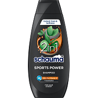 Schauma Shampoo Men Sports Strengthening, 400 ml
