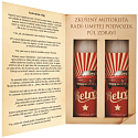 Bohemia Gifts Book Retro Skoda shower gel 250 ml + oil bath 200 ml (with a pleasant men's scent), cosmetic set