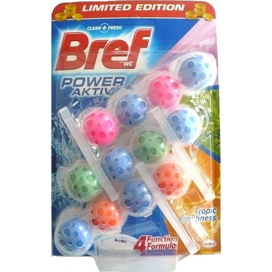 Bref Power Active 4 Formula Tropic Freshness WC block 3 x 50 g