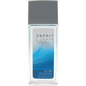 Esprit Pure for Men perfumed deodorant glass for men 75 ml