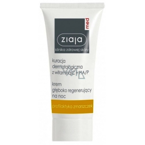 Ziaja Med Dermatitis Vitamin C & Hyaluronic Regenerating Night Cream 50 ml