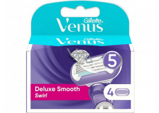 Gillette Venus Deluxe Smooth Swirl Replacement Heads 4 pieces, for women