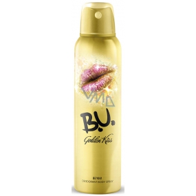 BU Golden Kiss deodorant spray for women 150 ml