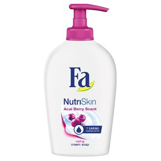 Fa NutriSkin Moisturizing Acai Berry liquid soap dispenser 250 ml