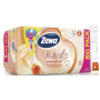 Zewa Deluxe Aqua Tube Cashmere Peach Perfumed Toilet Paper 3 ply 150 pieces 16 pieces, roll that can be washed away