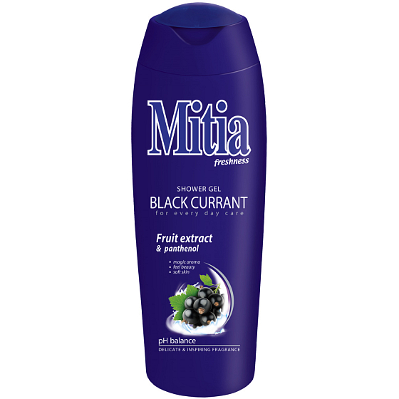 Mitia Freshness Black Currant shower gel 400 ml