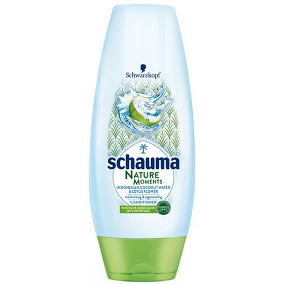 Schauma Nature Moments Indonesian Coconut Water and Lotus Flower Hydrating and Regenerating Hair Balm 200 ml
