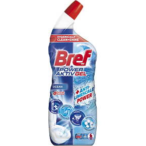 Bref WC gel Power Activ Gel Ocean with freshener, 700 ml