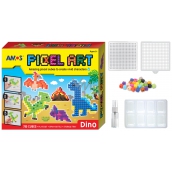 Amos Bead Set No Ironing PIXCEL Dino 24 x 20 cm