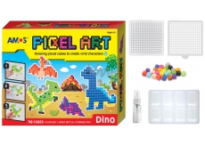 Amos Bead Set No Ironing PIXCEL Dino 24 x 20 cm