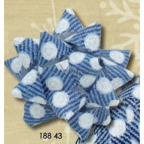 Nekupto Starfish medium luxury blue 6.5 cm HV