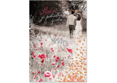 Ditipo Greeting Card Y - Love is a Fairy Tale of Life 224 x 157 mm, original song - Enlightenment - Elán