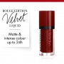 Bourjois Rouge Edition Velvet liquid lipstick with a matte effect 19 Jolie-De-Vin 7.7 ml