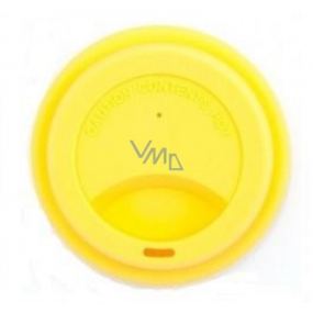 Jack N Jill BIO Silicone cup lid yellow 8.7 x 1.8 cm