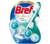 Bref De Luxe Lovely Jasmine solid toilet block for hygienic cleanliness and freshness of your toilet 50 g