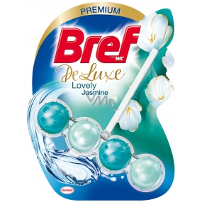 Bref De Luxe Lovely Jasmine solid toilet block for hygienic cleanliness and freshness of your toilet 50 g