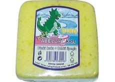 Abella Kids Dino bath sponge of various colors 9 x 9 x 4.5 cm 1 piece