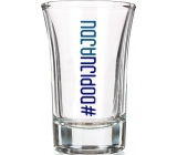 Nekupto Laughter glass gift shot I drink and go 0.04 l