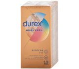 Durex Real Feel non-latex condom for a natural skin-on-skin feeling, nominal width: 56 mm 10 pieces